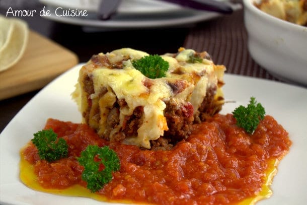 gratin de tortillas a la bolognaise