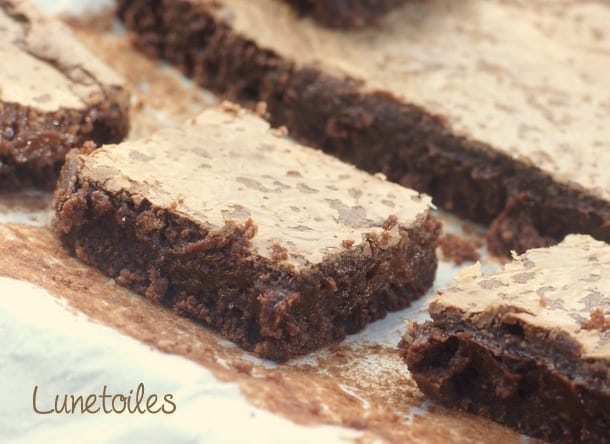 brownies au chocolat et noisettes