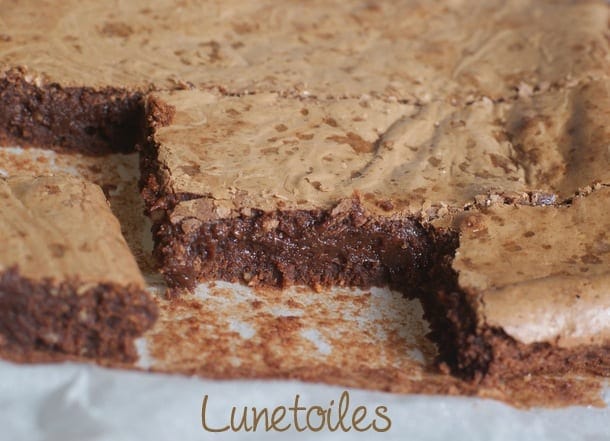 brownies au chocolat et noisettes