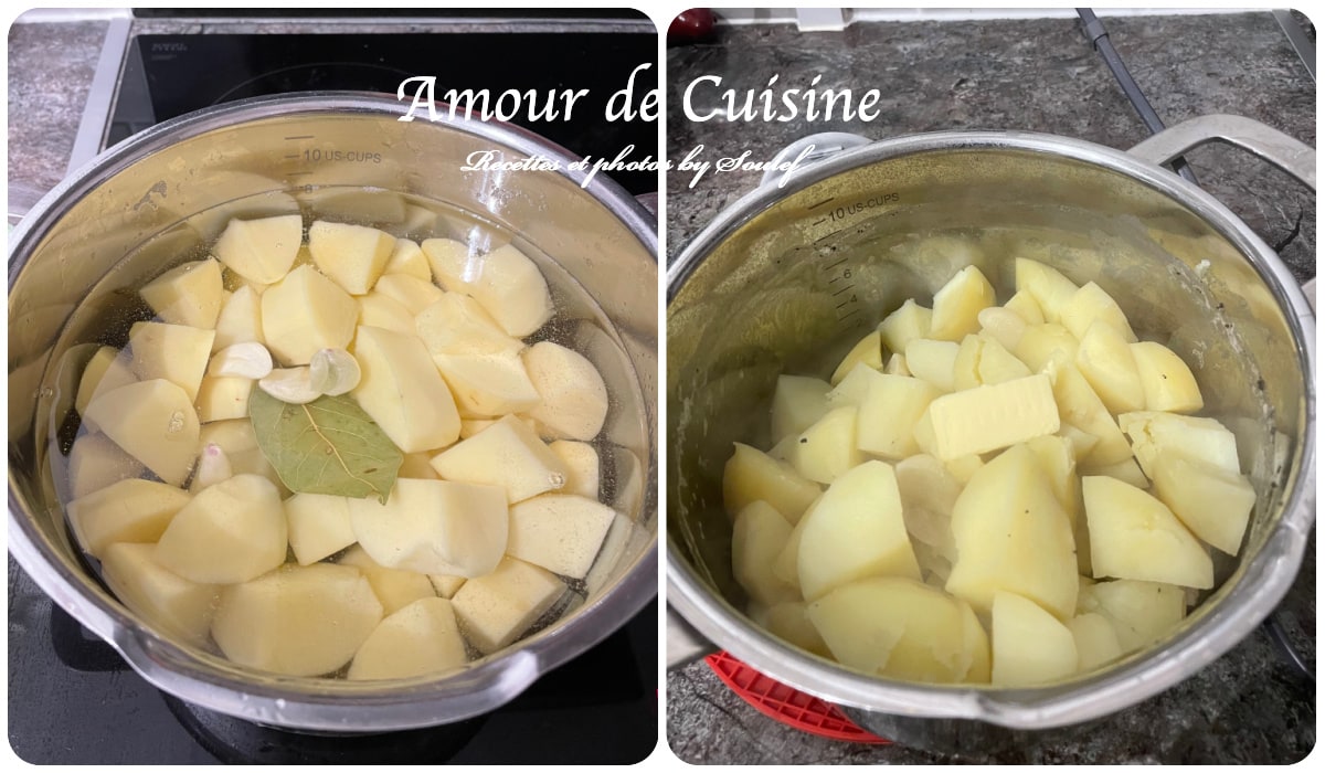 cuisson de la pomme de terre