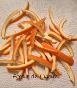 pelure d'oranges
