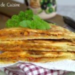 galette kabyle farcie a la chakchouka