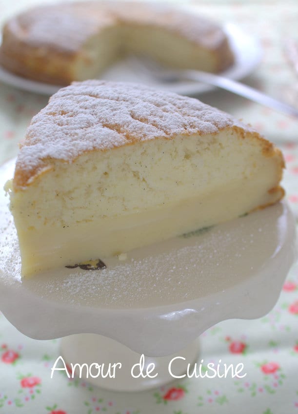 gâteau magique a la vanille