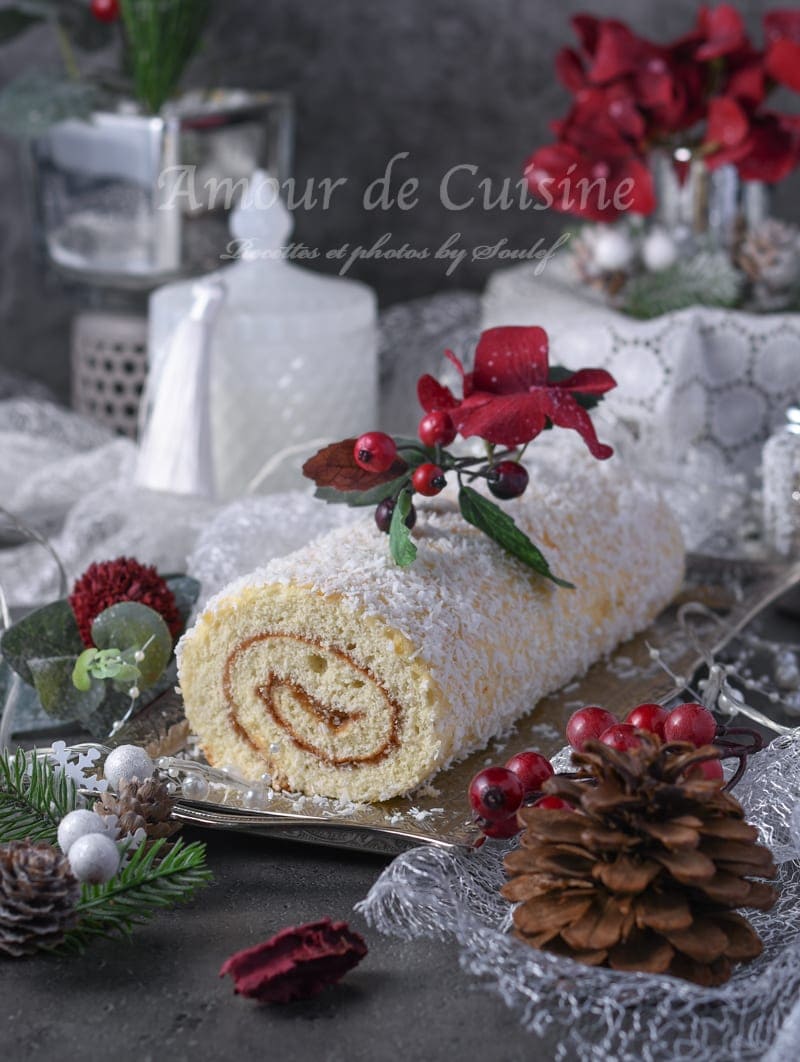 Génoise pour biscuit roulé léger