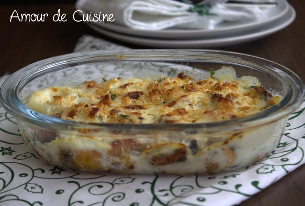 gratin de fruits de mer