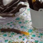 orangettes au chocolat, panier gourmand