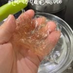 ramolir la gelatine dans l'eau froide