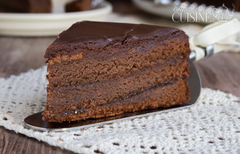 recette de sachertorte, gateau au chocolat autrichien 1