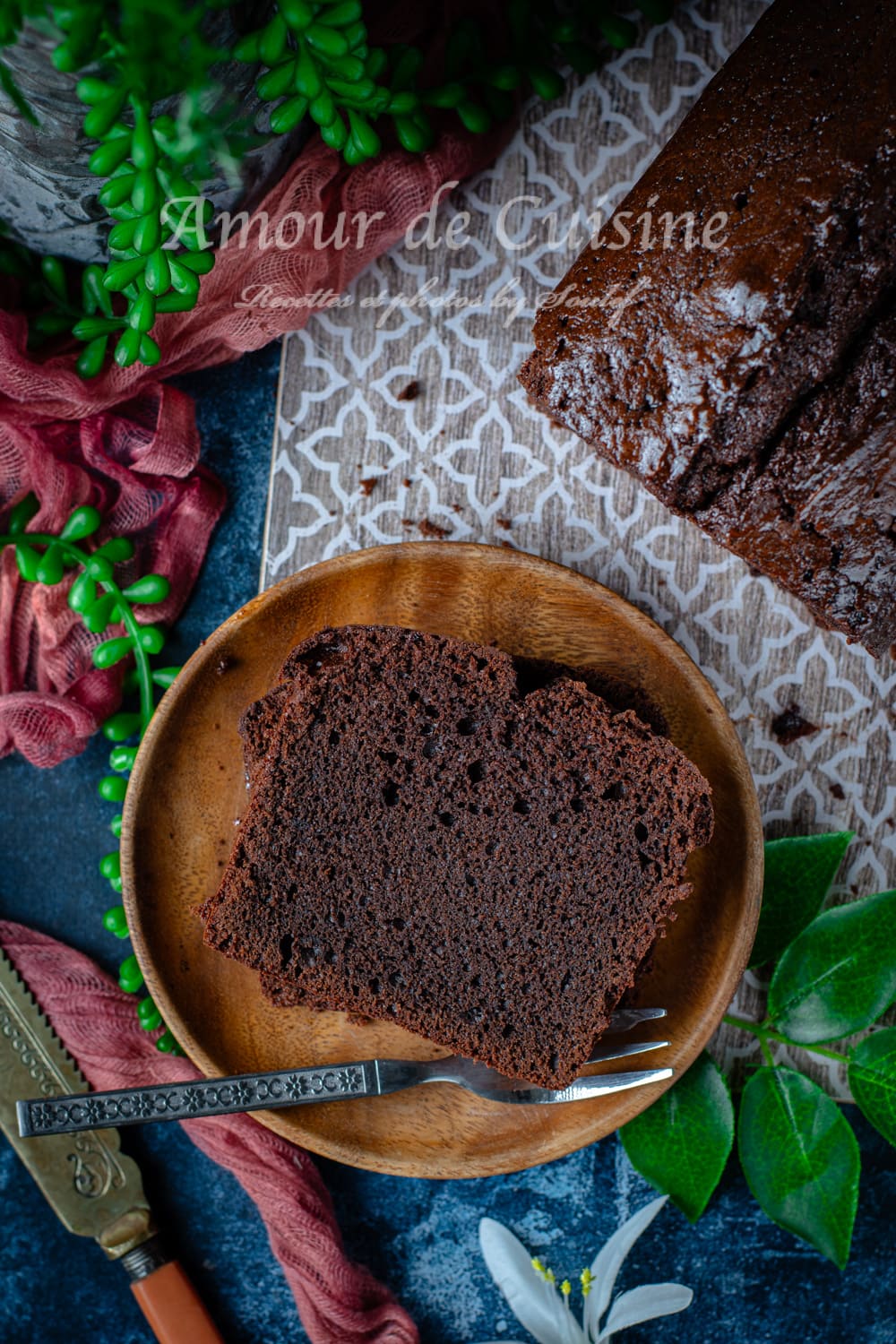 Recette facile du cake au chocolat