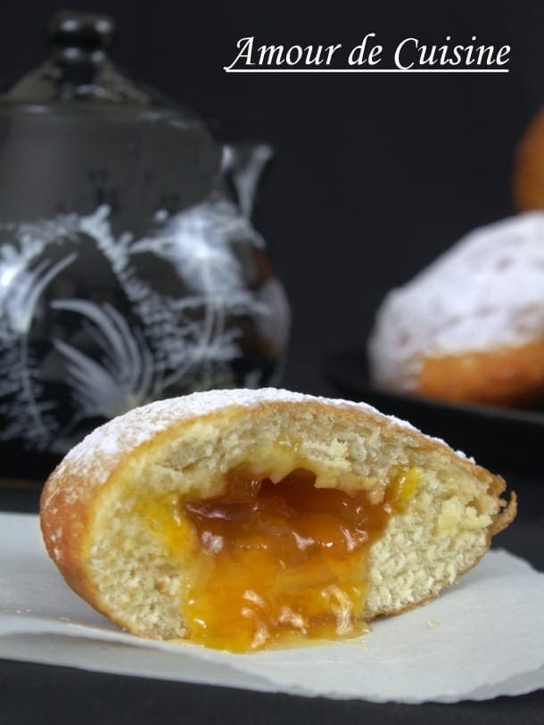 beignets a la confiture