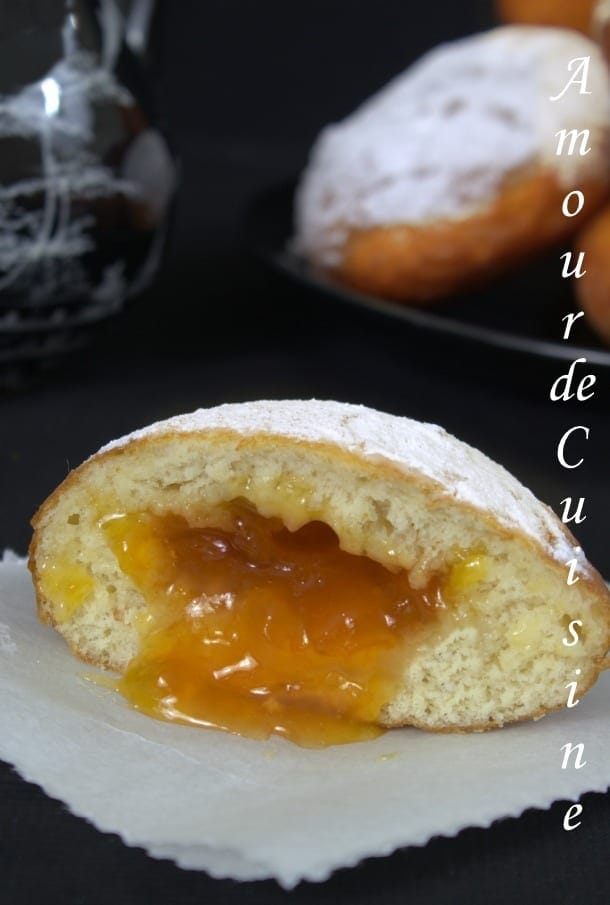 beignets a la confiture