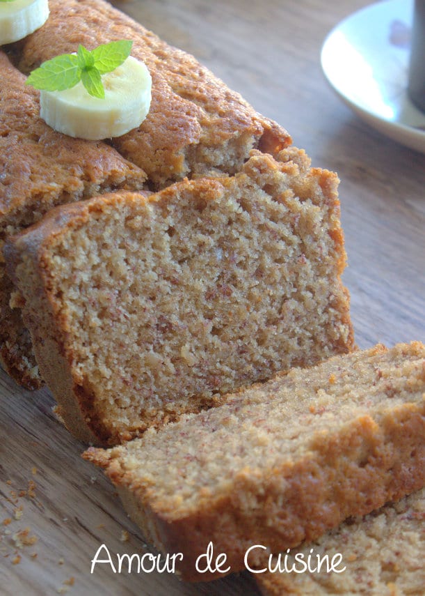 recette gâteau banane moelleux