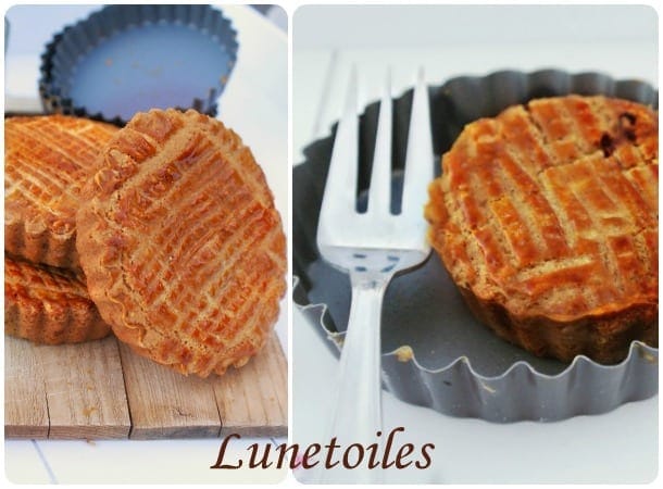 gâteau basque a la confiture de cerises noires