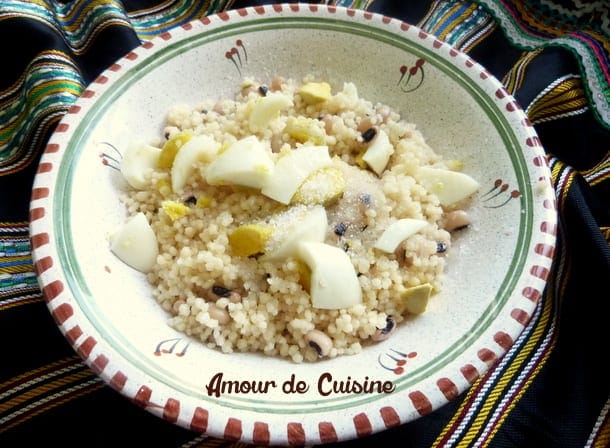 lemhawer kabyle, recette sucrée aux plomb