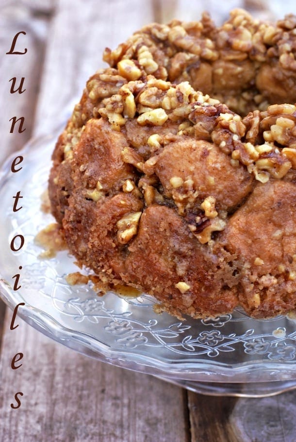 monkey bread aux noix de pecans