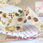 nougat blanc aux fruits secs