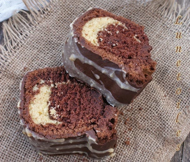 bundt cake au chocolat et beurre de cacahuetes 2