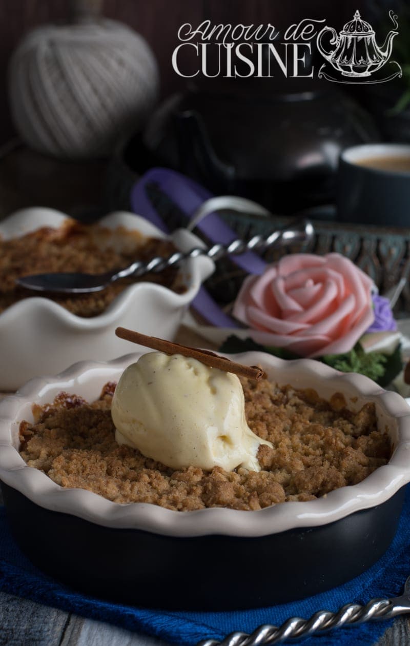 Crumble aux pommes