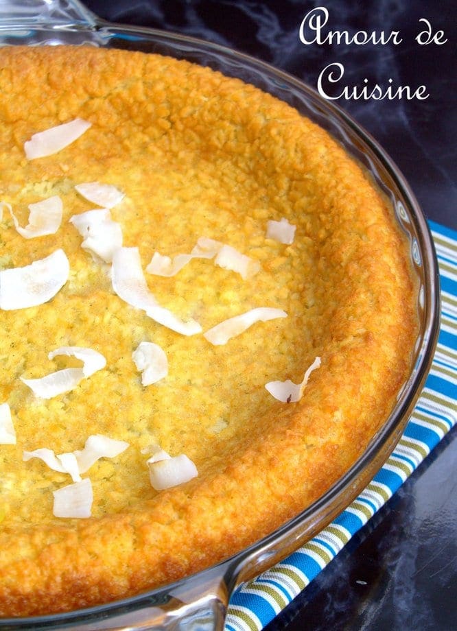 Tarte Au Lait De Coco Amour De Cuisine