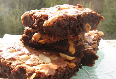brownie aux cacahuetes