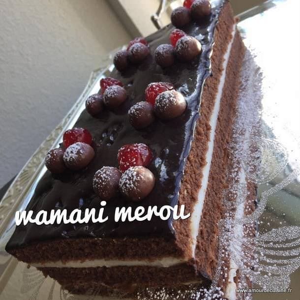 Gateau Moelleux Au Chocolat A La Creme Amour De Cuisine