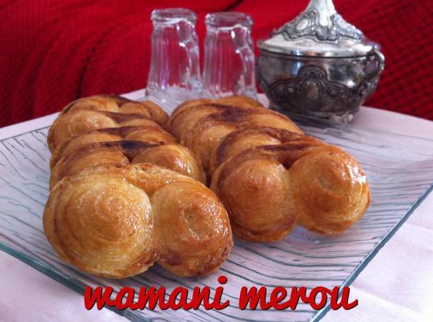 les palmiers en pate feuilletée maison