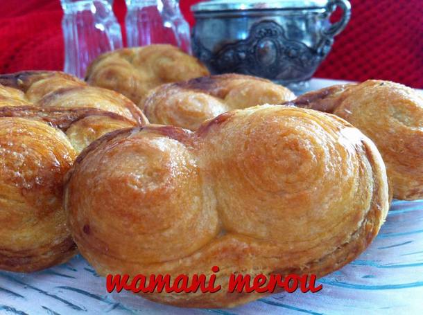 les palmiers en pate feuilletées