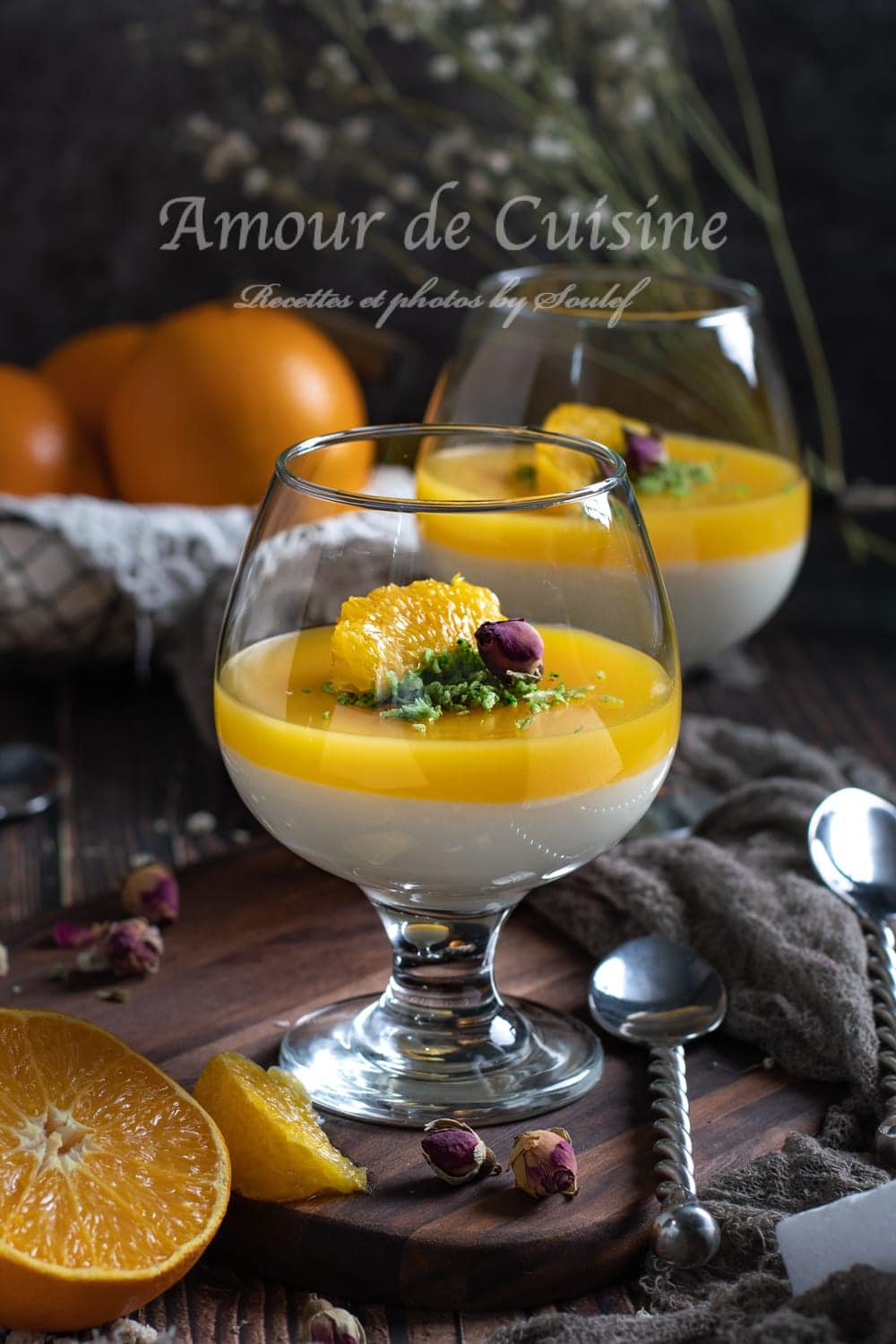 Palouza à l’orange balouza dessert algérien