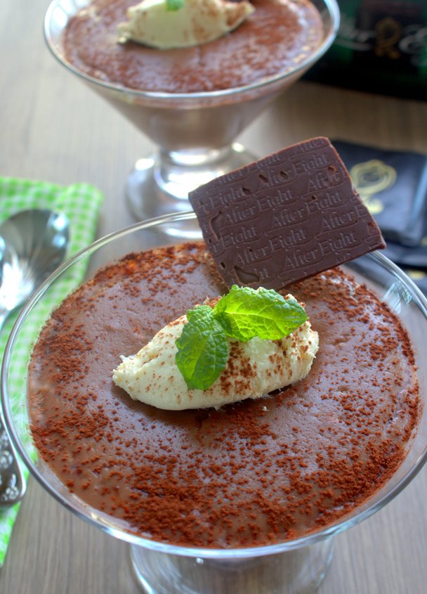 creme au chocolat a la menthe after eight