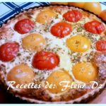 quiche au poulet et tomates