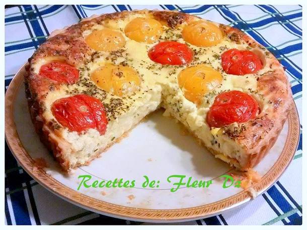 quiche au poulet et tomate 4