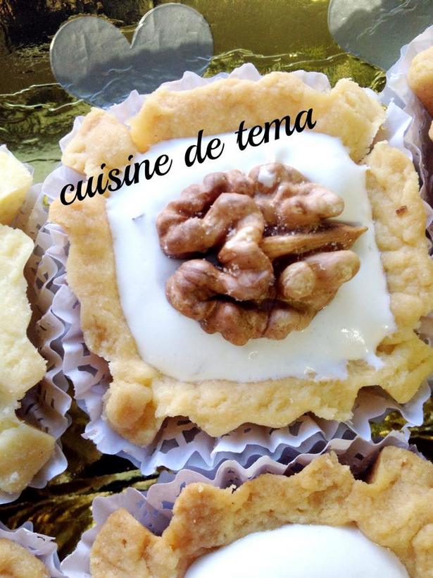 Tartelettes à la crème djouzia, djawzia