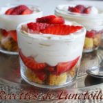 trifles de fraises au mascarpone
