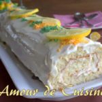 Buche roulé a la mousse de citron