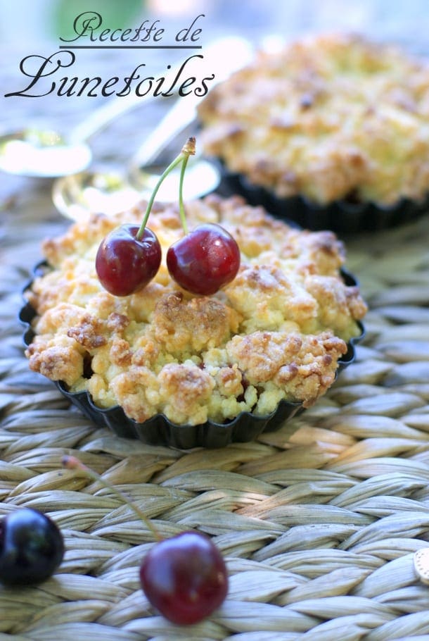 crumble aux cerises