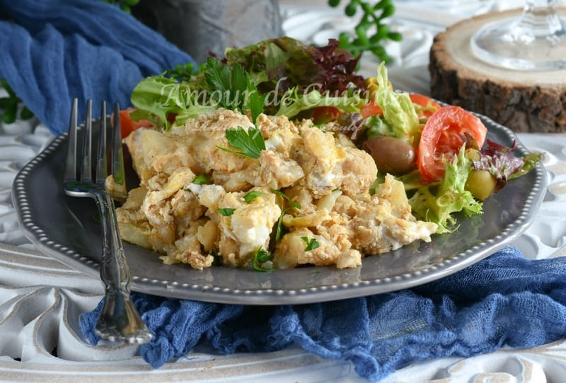 chtitha au chou fleur et aux oeufs