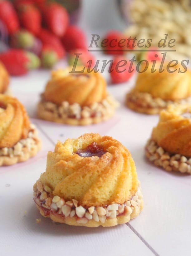 gateaux sablés à la creme d'amande