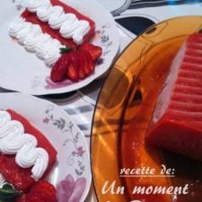 Sorbet de fraises et citron