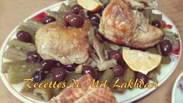 tajine de cardon aux olives