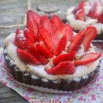 tarte aux fraises meringuée