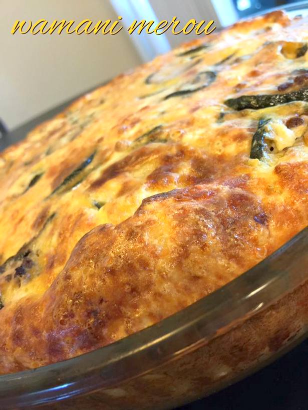 clafoutis de courgettes