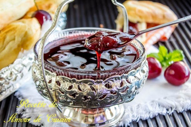 confiture de cerises 1