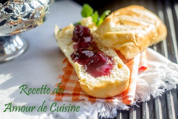 Confiture de cerises fait maison facile