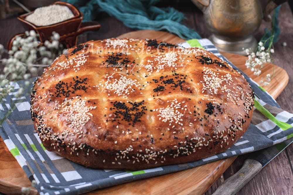 pain de farine à l’huile bien aéré