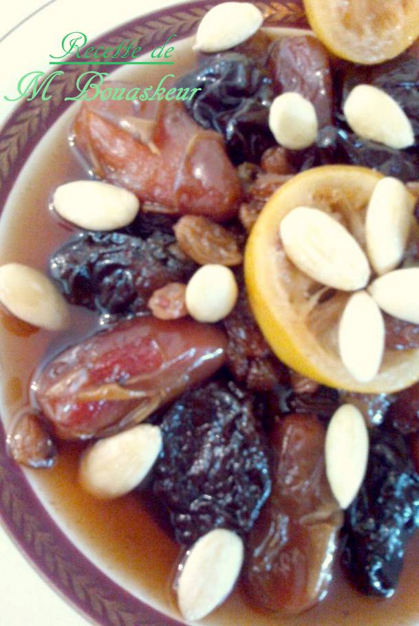 tajine hlou varié sans viande