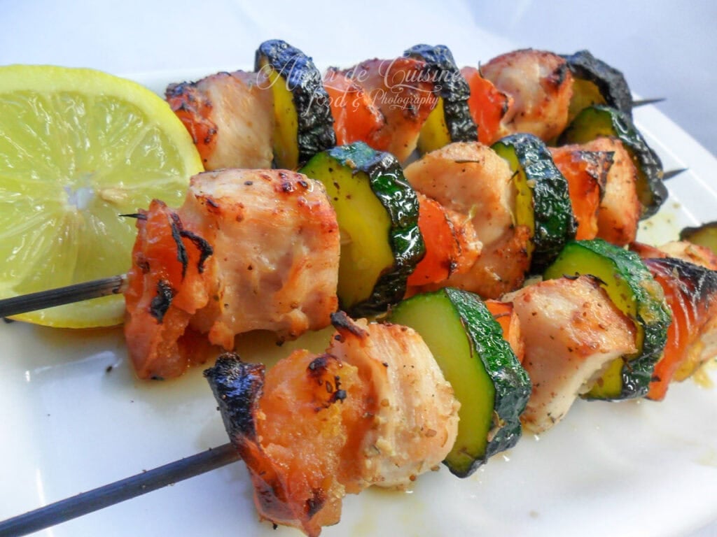 brochette de poulet