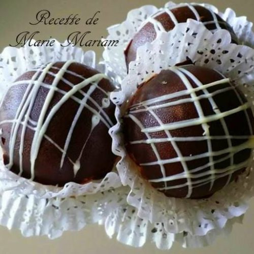 Demi Spheres Sablees Fourrees Amour De Cuisine