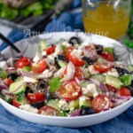 Recette de la salade grecque simple