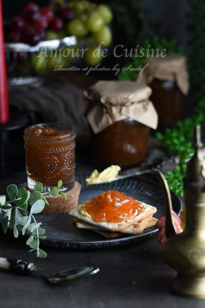 confiture de raisin au thermomix