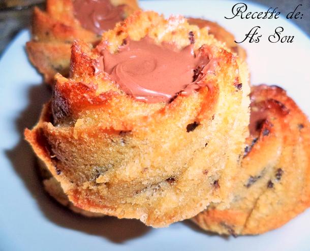 financier au chocolat 1